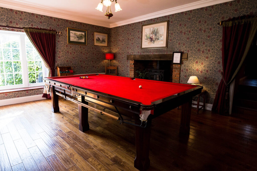 Pool Table Accommodation Norfolk