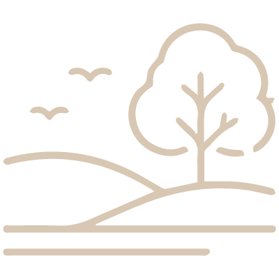 Surrounded by countryside, it’s a true escape to recharge.