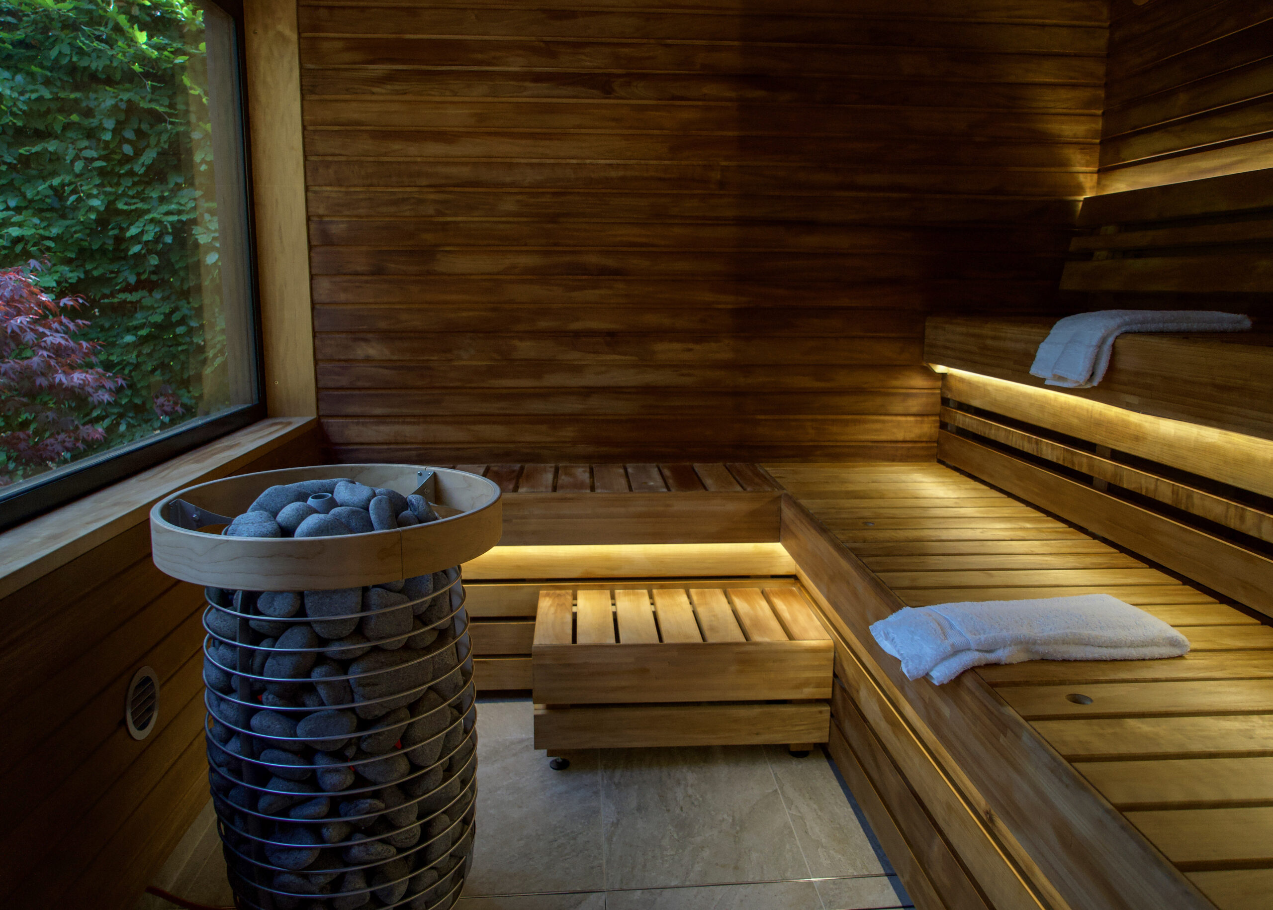 Hygge Sauna Norfolk Private outdoor sauna at Sedgeford Hall, Norfolk